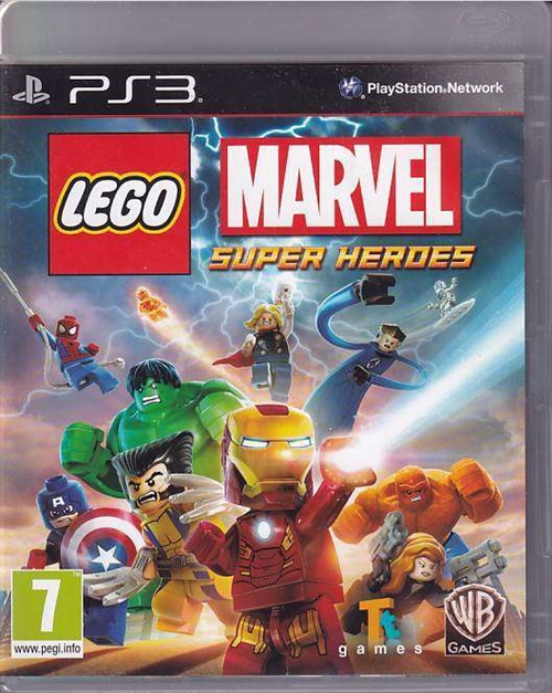 LEGO MARVEL Super Heroes  - PS3 (B Grade) (Genbrug)